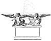 THE ARK WITH ITS CHERUBIM.