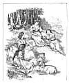 ''Upon a little hillocke she was placed<BR>
Higher than all the rest, and round about<BR>
Environ'd with a girland, goodly graced<BR>
Of lovely lasses.''