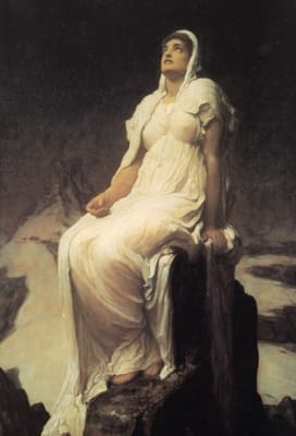 The Spirit of the Summit by Frederick Leighton [1894] (Public Domain Image)