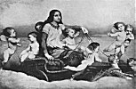 FREYJA<br> From the painting by N. J. O. Blomm&eacute;r