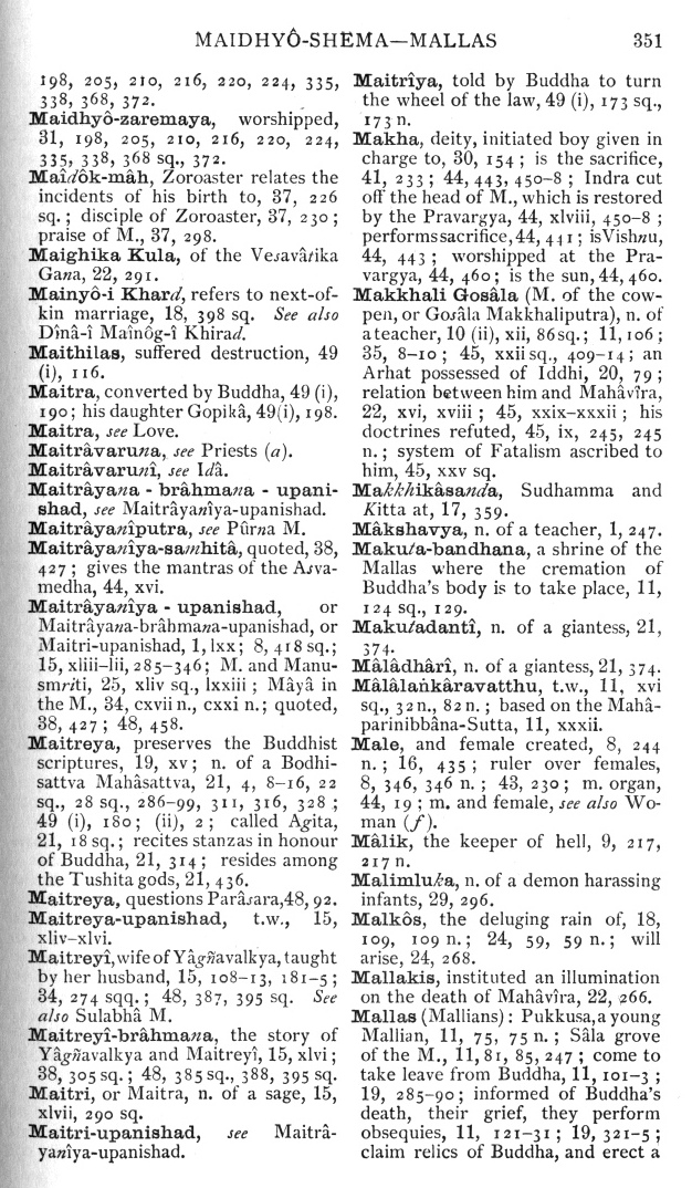 Page 351. Maidhy&ocirc;-shema—Mallas