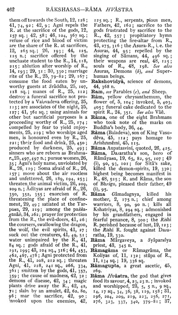 Page 462. R&acirc;kshasas—R&acirc;ma Hv&acirc;stra