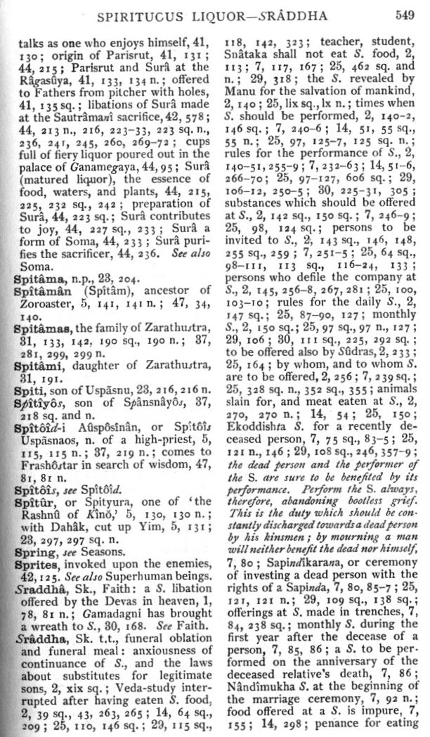Page 549. Spirituous Liquor—Sr&acirc;ddha