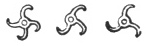 FIG. 24. SYMBOLS ON LYCIAN COINS. (LUDVIG M&Uuml;LLER, figs. 48 and 49.)